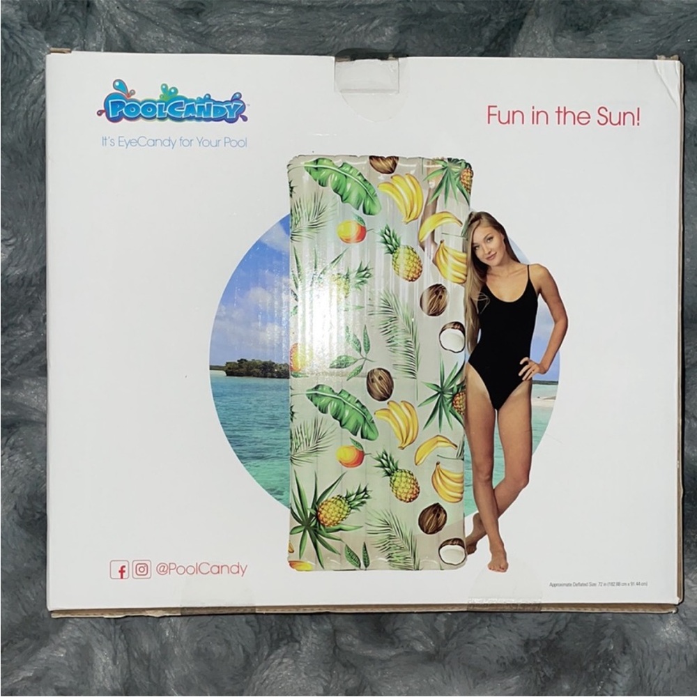 Pool float raft floaty NIB tropical - Picture 4 of 6